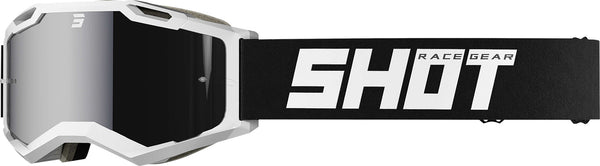Shot 风镜 Iris 2.0 Solid Motocross Goggles Black/White