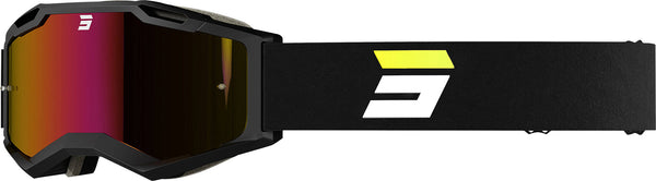 Shot 风镜 Iris 2.0 Tech Motocross Goggles Black/Yellow