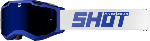 Shot 风镜 Iris 2.0 Solid Motocross Goggles Blue/White