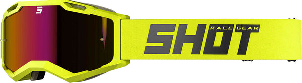 Shot 风镜 Iris 2.0 Solid Motocross Goggles Yellow