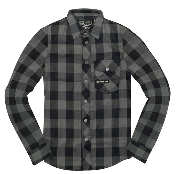 HolyFreedom Jessie James Flannel Shirt Grey
