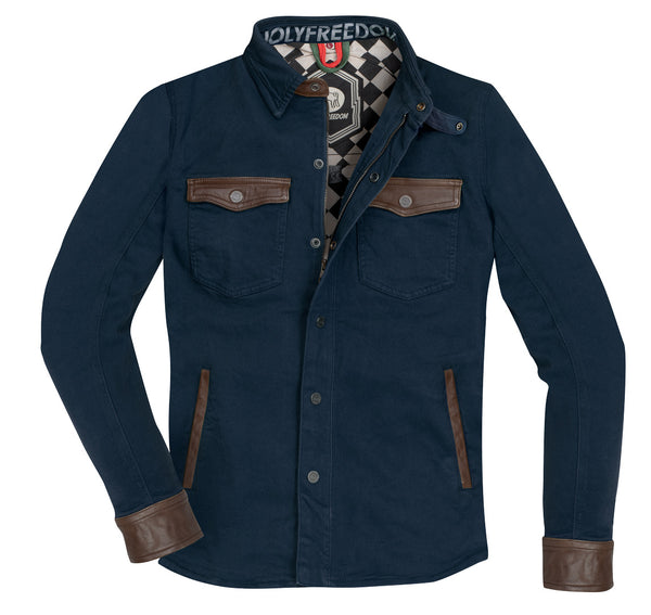 HolyFreedom Coyote Motorcycle Textile Jacket Blue