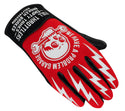 HolyFreedom Tools perforated Motorcycle Gloves Black/Red/White