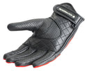 HolyFreedom Tools perforated Motorcycle Gloves Black/Red/White