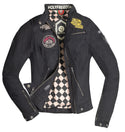 HolyFreedom Quattro Waxed Ladies Motorcycle Textile Jacket Black