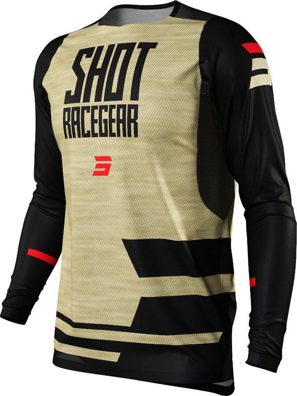 Shot Contact Loom Motocross Jersey Black/Gold