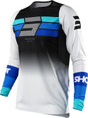 Shot Contact Story Motocross Jersey Black/White/Blue