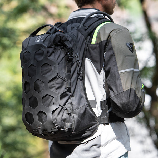 Kriega Trail 18 Motorcycle Backpack Black