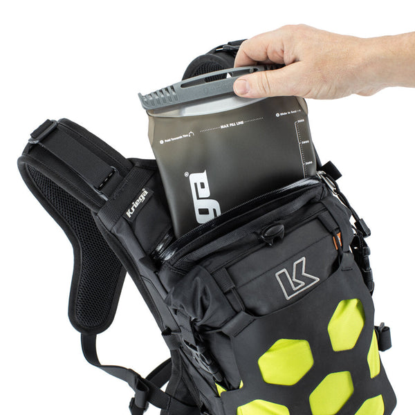 Kriega Trail 9 Motorcycle Backpack Orange