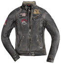 HolyFreedom Zero Ladies Motorcycle Leather Jacket Black