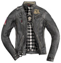 HolyFreedom Zero Ladies Motorcycle Leather Jacket Black