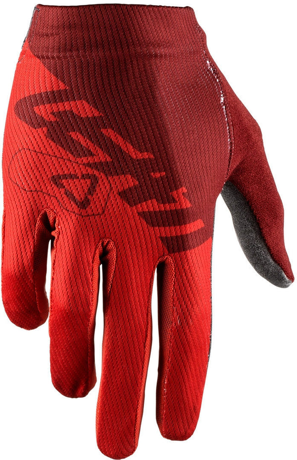 Leatt Glove DBX 1.0 Padded Palm Bicycle Gloves Red