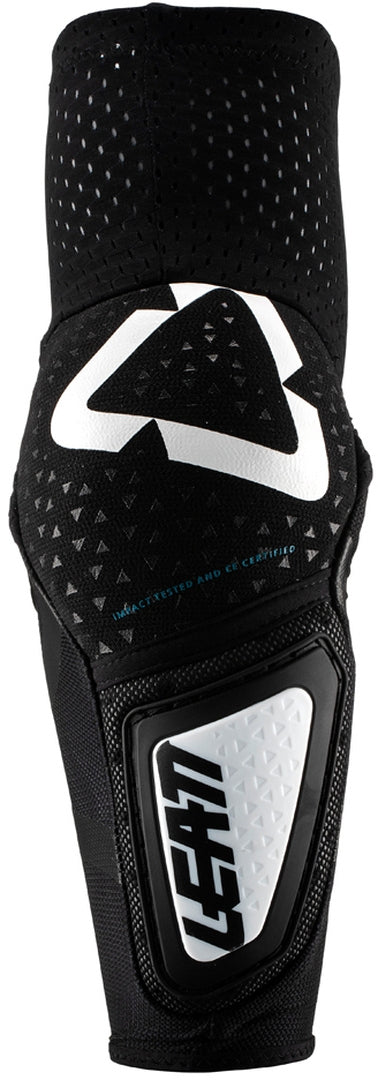 Leatt 3DF Hybrid Elbow Protectors, Guards Black/White