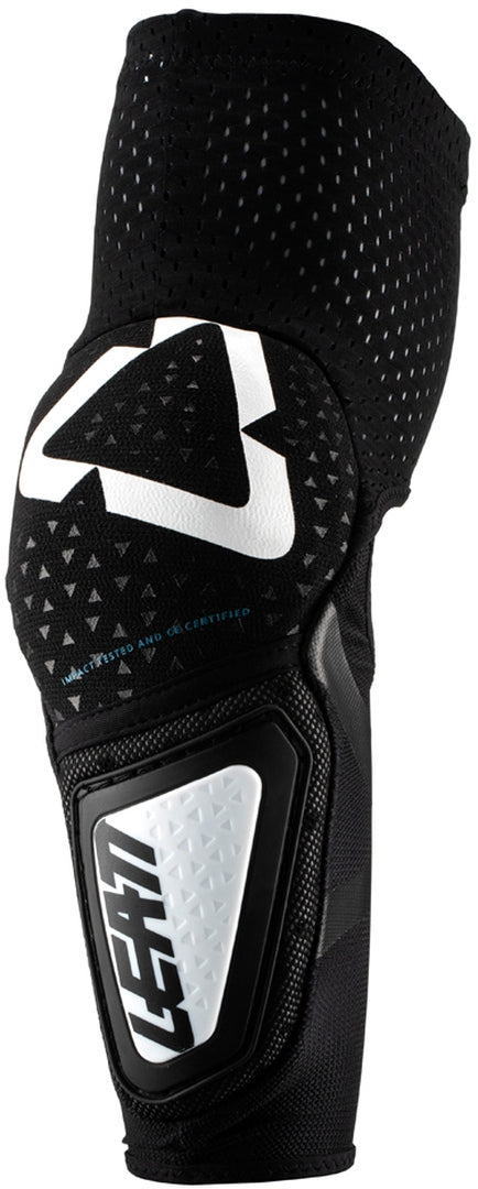 Leatt 3DF Hybrid Elbow Protectors, Guards Black/White
