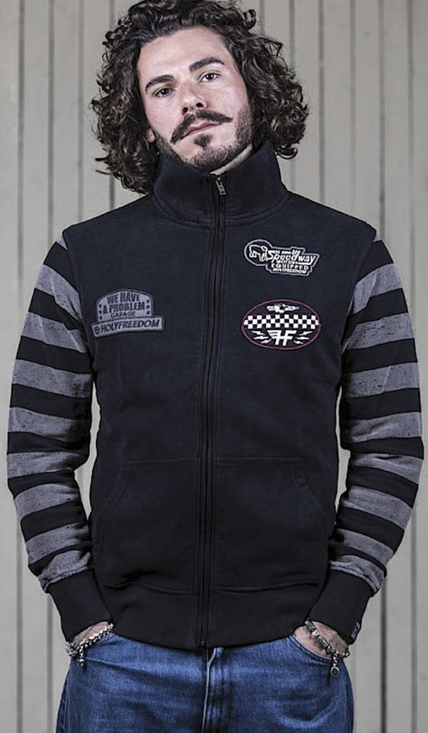 Holyfreedom 骑行夹克 Leather 2021 Zip Sweatshirt