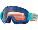 Oakley O-Frame XS Treadburn Orange Blue Youth Motocross Goggles