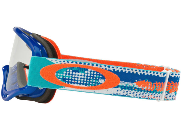 Oakley O-Frame XS Treadburn Orange Blue Youth Motocross Goggles