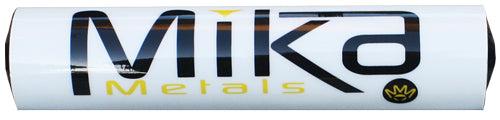 Mika Metals 护胸棉 KTM/Husqvarna/Suzuki/Kawasaki/Honda/Yamaha BAR Pad Injection Molded 8.25" Mini Bike WHT