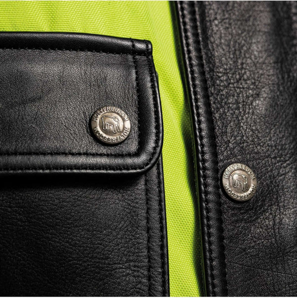 HolyFreedom Quattro Vision motorcycle leather/textile jacket
