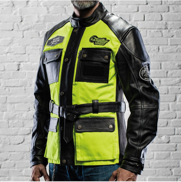 HolyFreedom Quattro Vision motorcycle leather/textile jacket