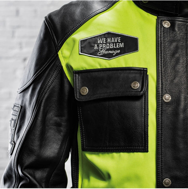HolyFreedom Quattro Vision motorcycle leather/textile jacket