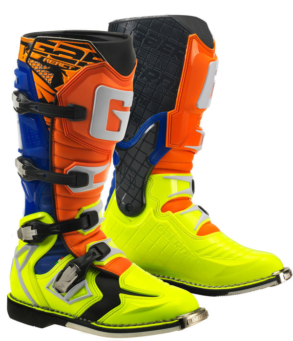 Gaerne G-React Goodyear Motocross Boots Yellow/Orange