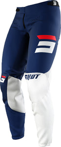 Shot Aerolite Gradient Motocross Pants Blue/White/Red