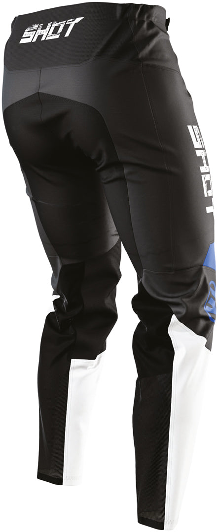 Shot Devo Slam Kids Motocross Pants Black/Blue