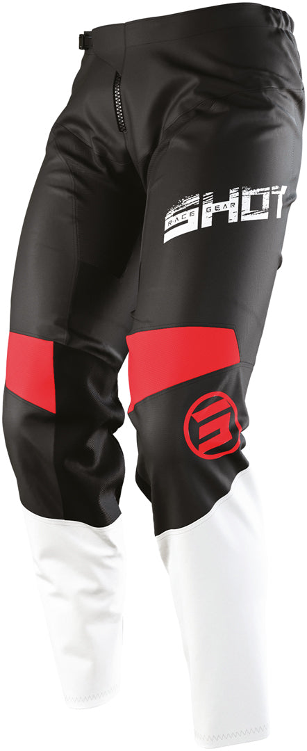 Shot Devo Slam Kids Motocross Pants Black/Red