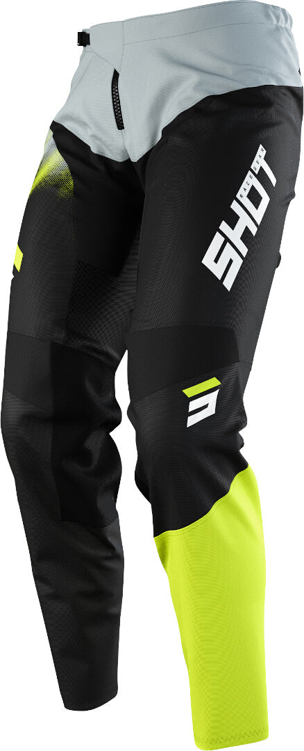Shot Devo Versus Motocross Pants Black/Yellow
