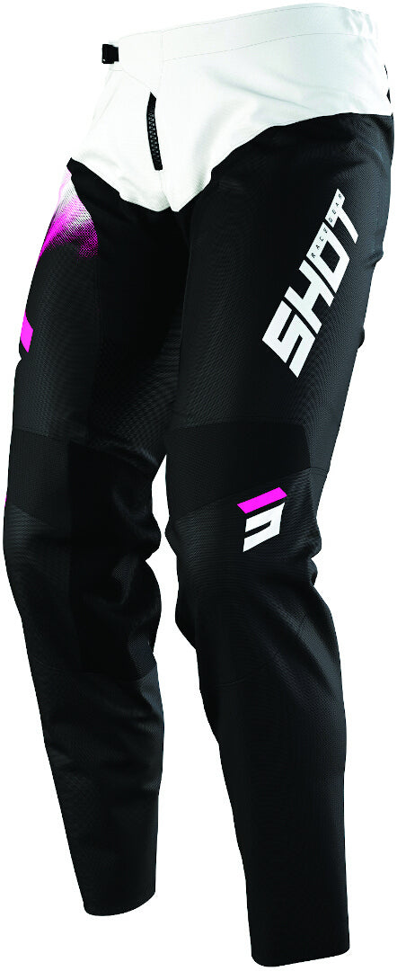 Shot Devo Versus Kids Motocross Pants Black/Pink