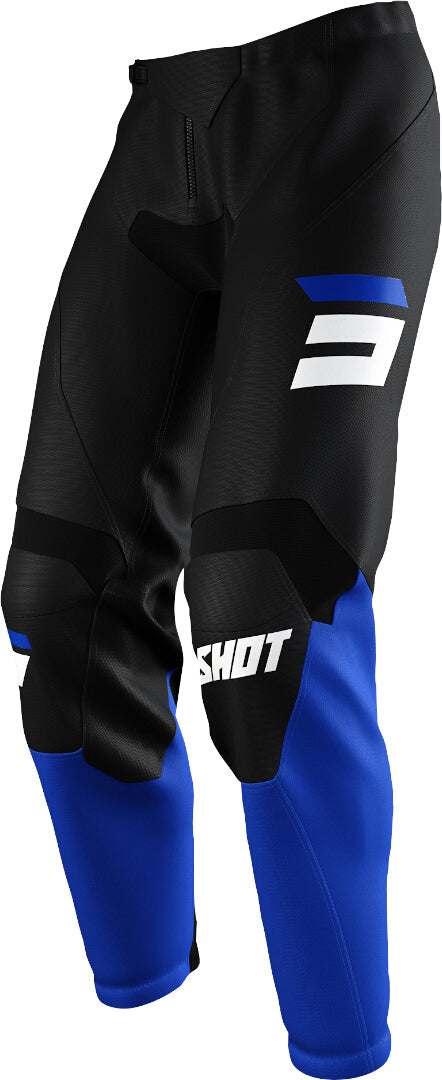 Shot Raw Burst Motocross Pants Black/Blue