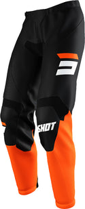 Shot Raw Burst Motocross Pants Black/Orange