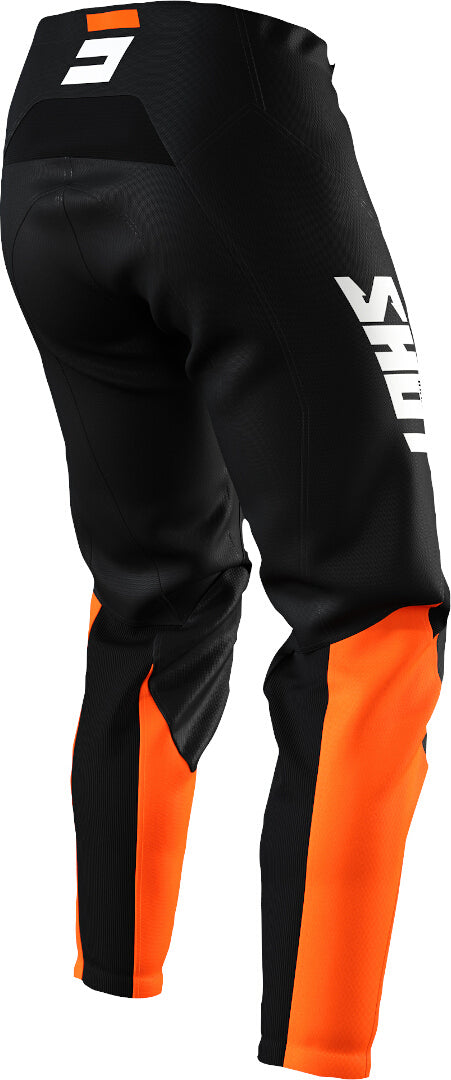 Shot Raw Burst Motocross Pants Black/Orange