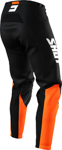 Shot Raw Burst Motocross Pants Black/Orange