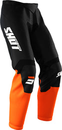 Shot Raw Burst Motocross Pants Black/Orange