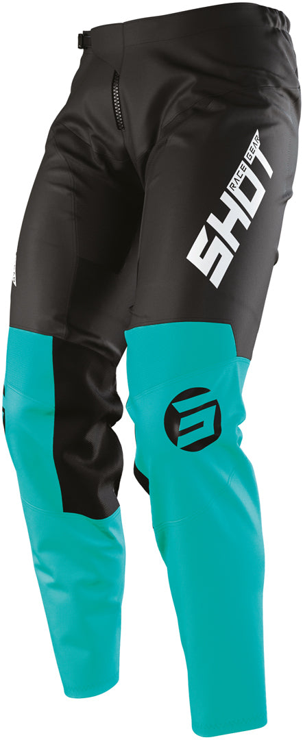 Shot Devo Storm Motocross Pants Black/Turquoise