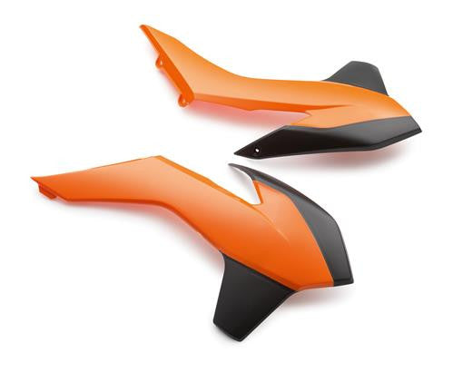KTM Spoiler Set (Orange/White) MX/Enduro 2013-2016
