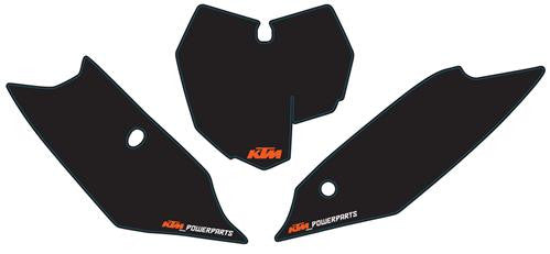 KTM Number Plate Backgrounds KTM All MX 2012-2013