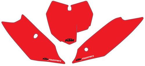 KTM Number Plate Backgrounds KTM MX 2013-2015