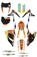 KTM Factory Graphics Kit MX/Enduro 2016-2022