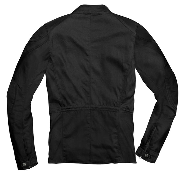 HolyFreedom Quattro Waxed Motorcycle Textile Jacket Black