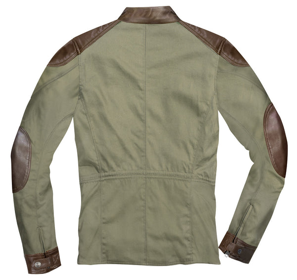 HolyFreedom Quattro Waxed Evo Motorcycle Textile Jacket Khaki