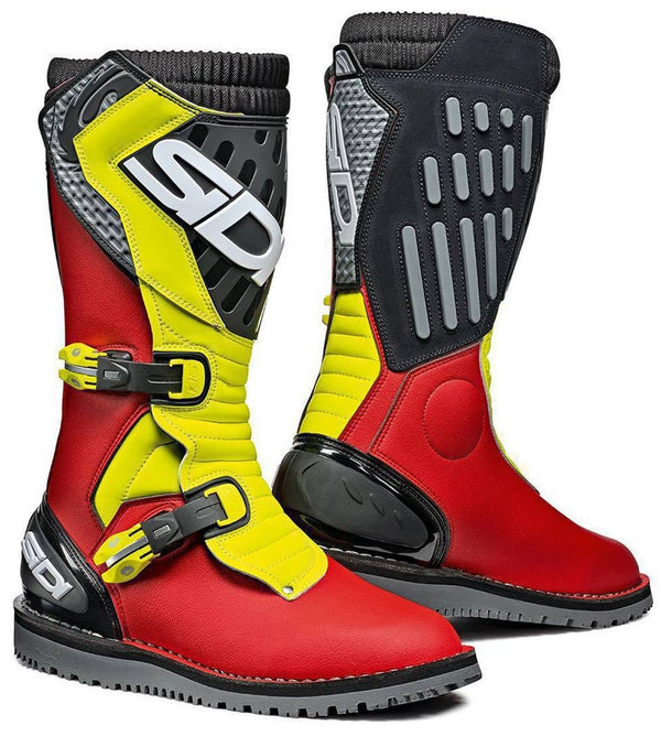 SIDI TRIAL ZERO.2 攀爬靴 限量黄红