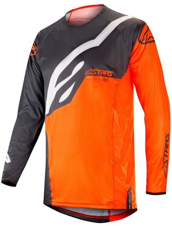 ALPINESTARS 骑行衣 Tech Star Factory Motocross Jersey Orange/Grey