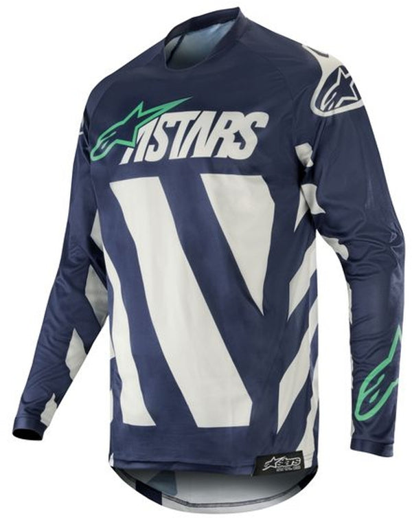 ALPINESTARS 骑行衣 Racer Braap 2018 Motocross Jersey Dark Blue/Grey